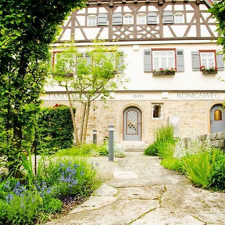 Landgasthof Am Koenigsweg Ohmden Exteriér fotografie