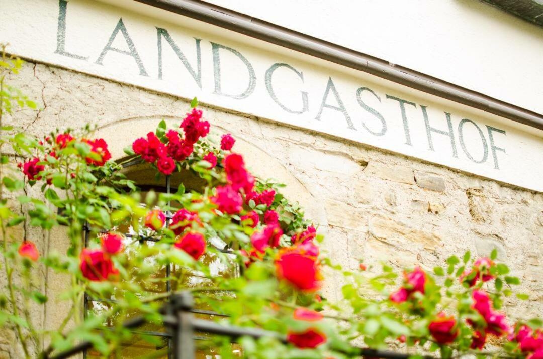 Landgasthof Am Koenigsweg Ohmden Exteriér fotografie